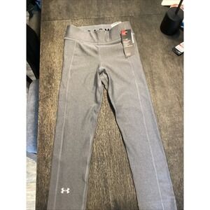 NWT Under Armour Women HeatGear Armour Capris Grey, XS